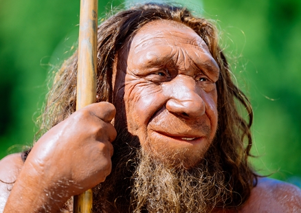 Rekonstruktion_Neanderthaler_Mr N_homo neanderthalensis_Detailansicht