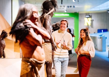 Gäste im Museum am Stammbusch