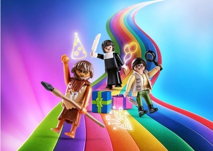 Poster Sonderausstellung PLAYMOBIL Zeitreise Neandertal